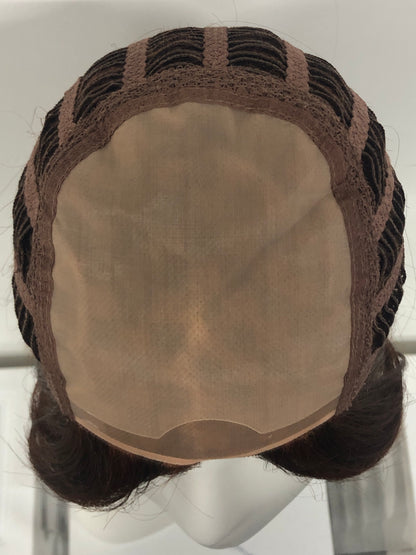 SKIRUEDAWIGS Short Straight Wig | Mono Top Wefted Cap | Glueless Heat-Friendly Synthetic