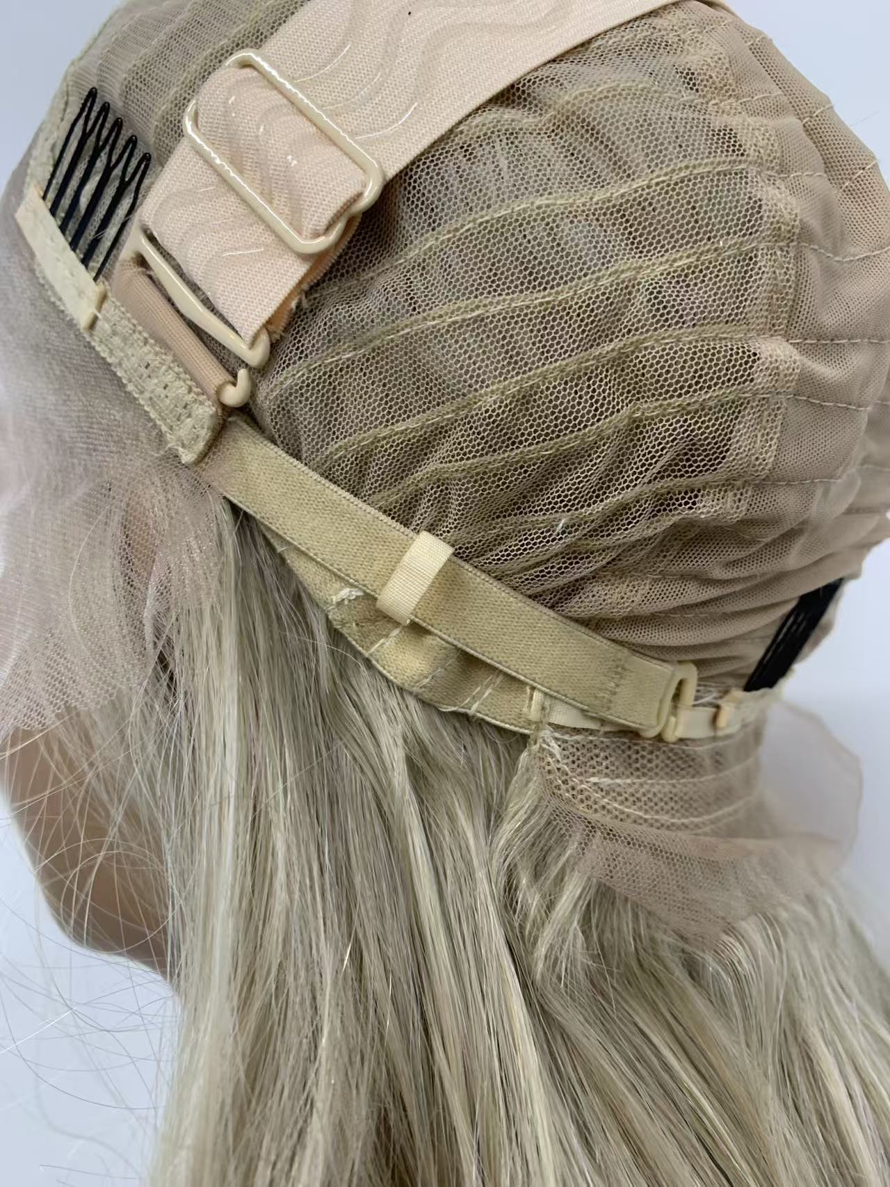 SKIRUEDAWIGS Long Curly Wavy Wig | Seamless Lace Front & Weft Back | Heat-Friendly Synthetic