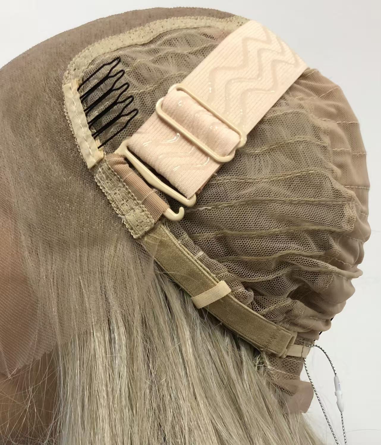 SKIRUEDAWIGS Long Curly Wavy Wig | Seamless Lace Front & Weft Back | Heat-Friendly Synthetic