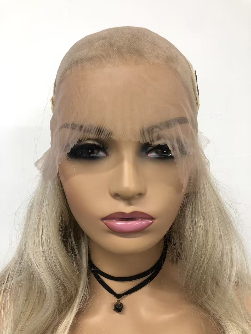 SKIRUEDAWIGS Long Curly Wavy Wig | Seamless Lace Front & Weft Back | Heat-Friendly Synthetic