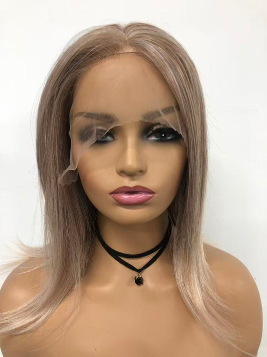 SKIRUEDAWIGS Long Straight Wig | Seamless Lace Front & Weft Back | Heat-Friendly Synthetic