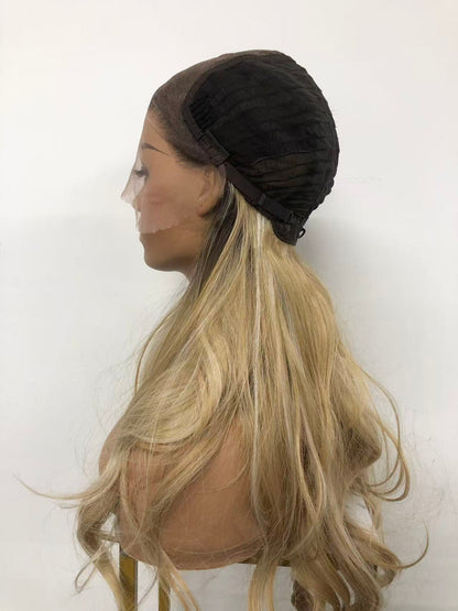 Lace Front Curly Synthetic Wigs for Women - Long Wefted Wavy Styles