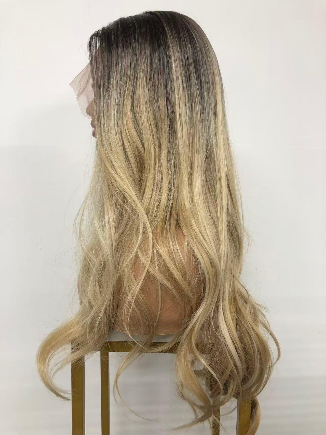 Lace Front Curly Synthetic Wigs for Women - Long Wefted Wavy Styles