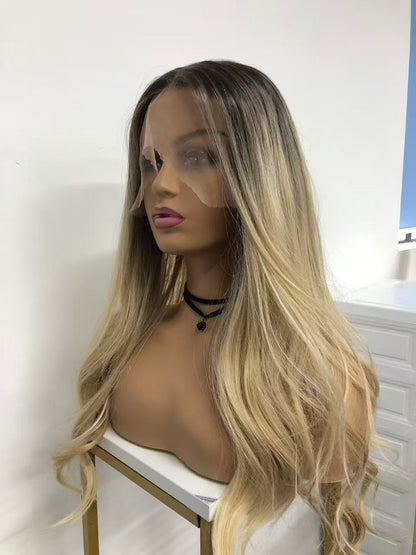 Lace Front Curly Synthetic Wigs for Women - Long Wefted Wavy Styles