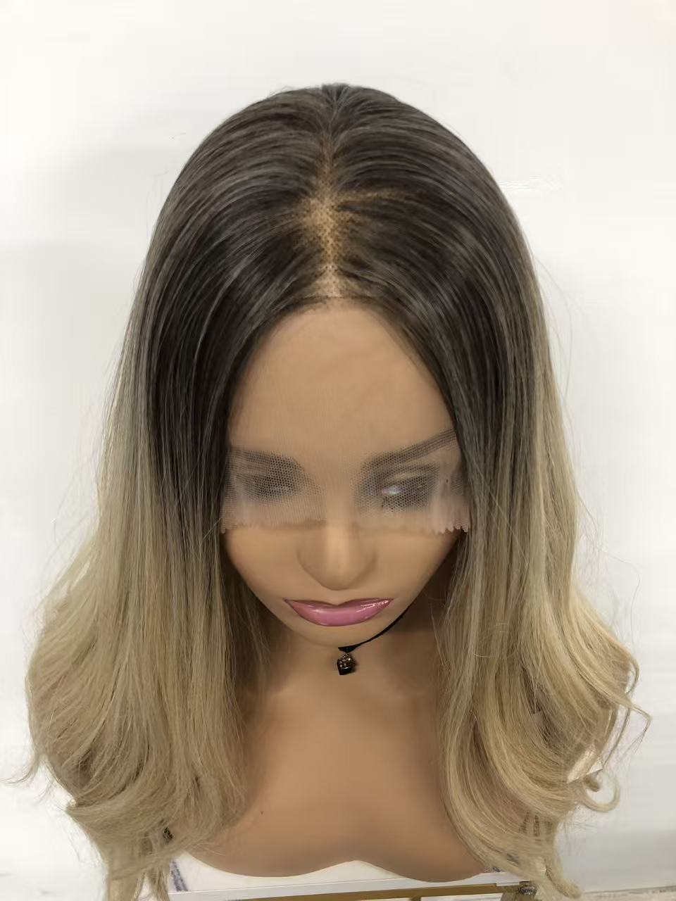 Lace Front Curly Synthetic Wigs for Women - Weft Back Long Wavy Styles