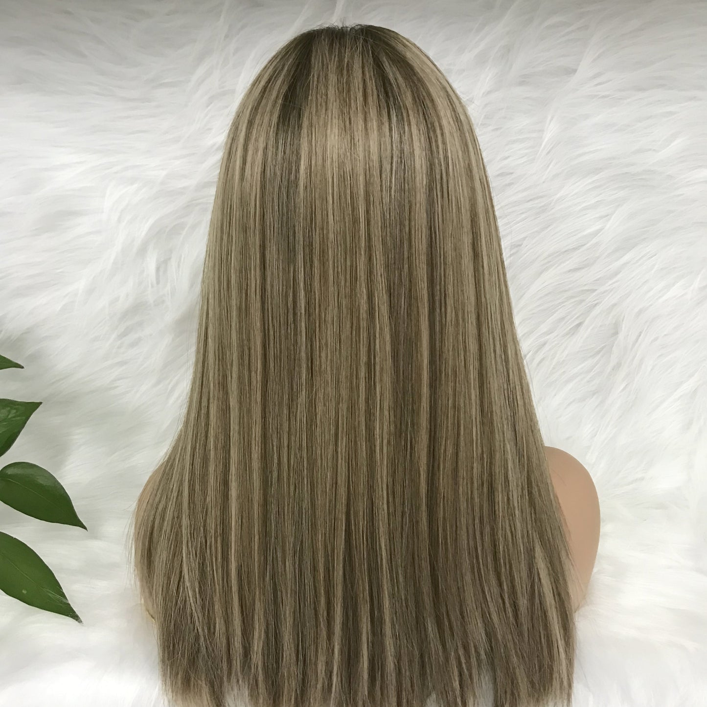 HUMAN HAIR SWISS LACE FRONT JEWISH WOMEN'S WIG