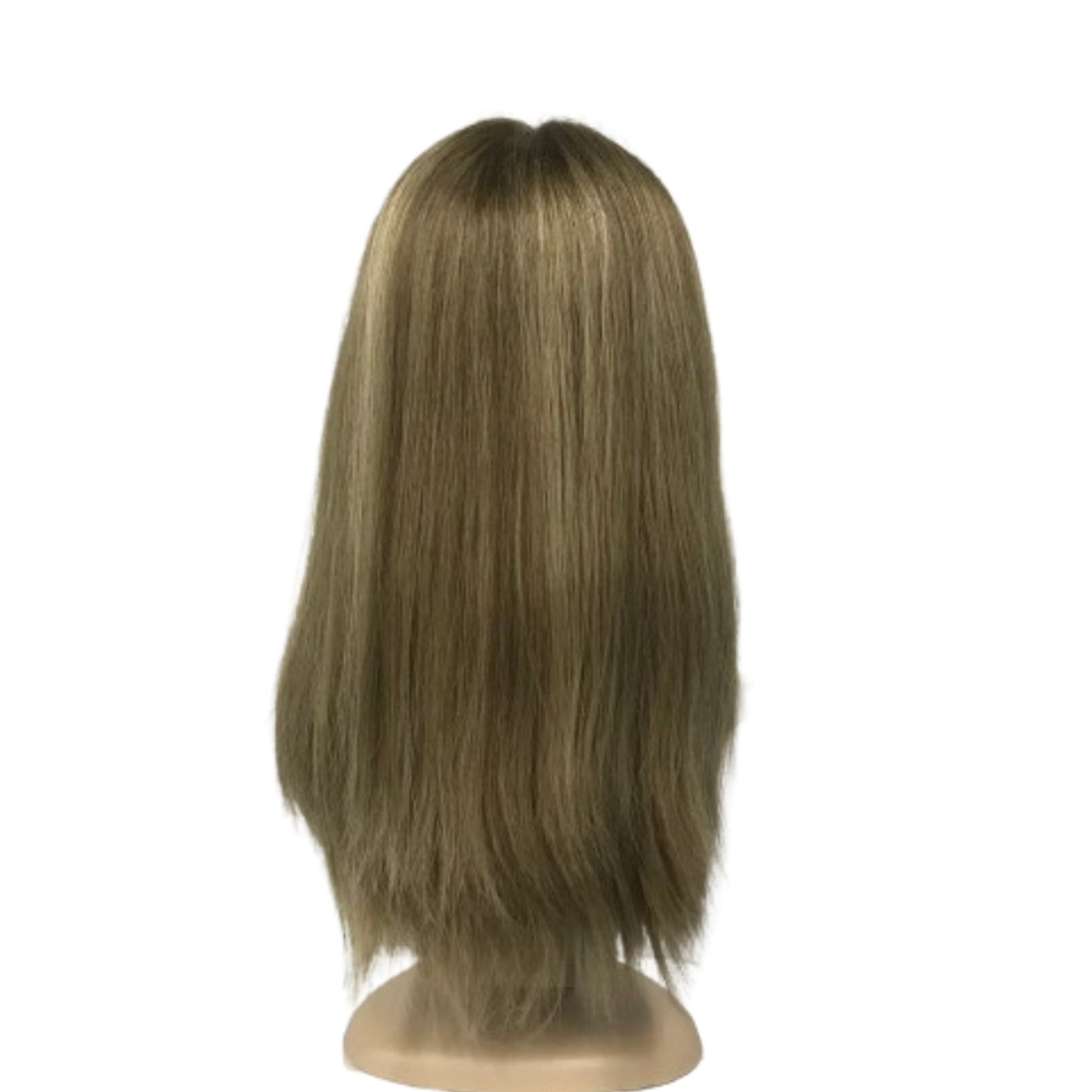 20'' REAL HAIR TRANSPARENT HD LACE TOP WITH LACE FRONT NATURAL LOOKING KOSHER WIG