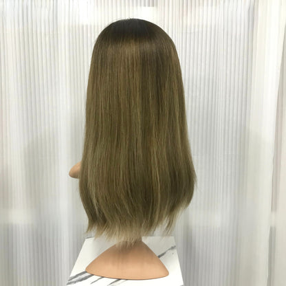 TRANSPARENT LACE 18'' WAVE NATURAL LOOKING JEWISH WIG