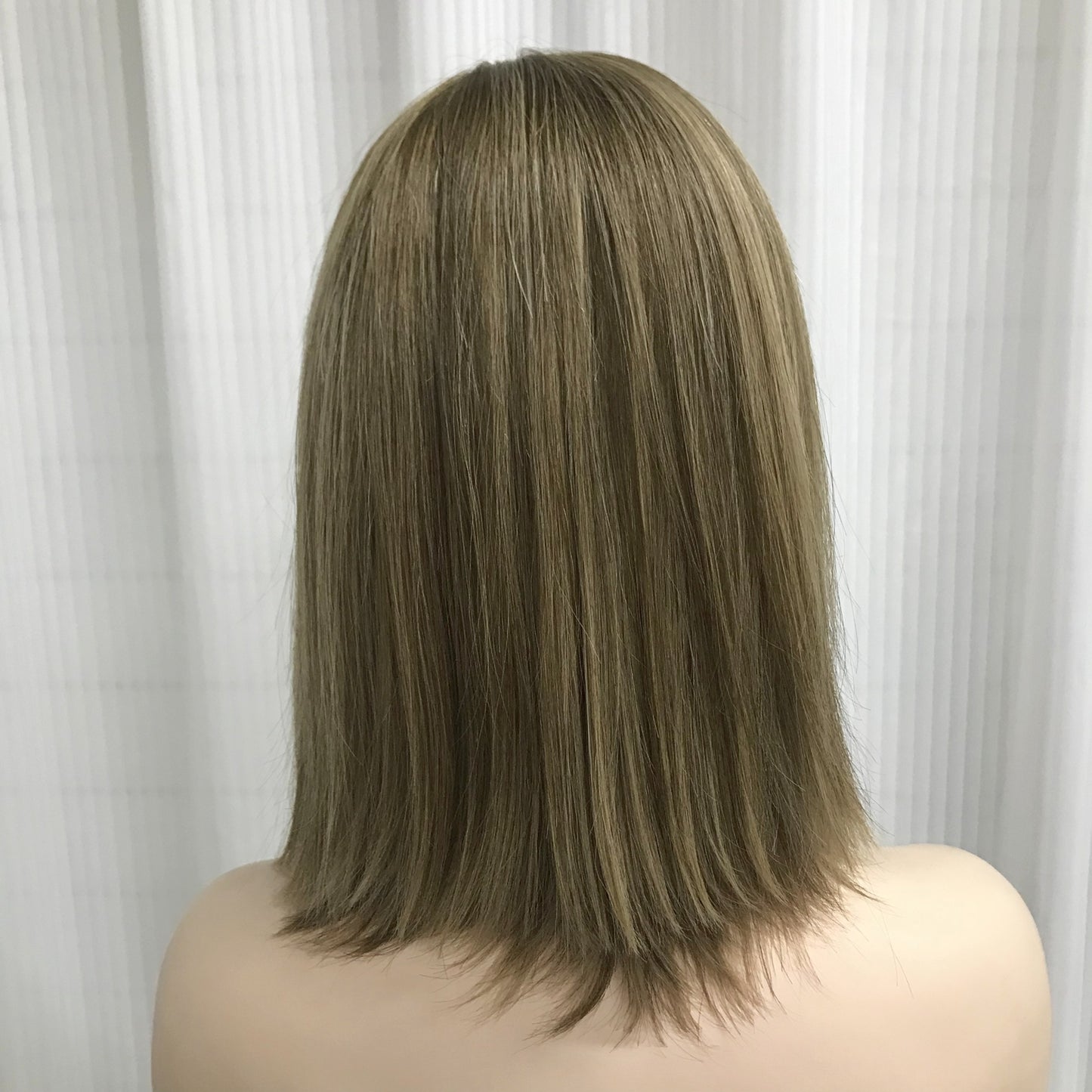 JEWISH WOMEN LACE TOP WITH INVISIBLE HD LACE FRONT 14” WIG