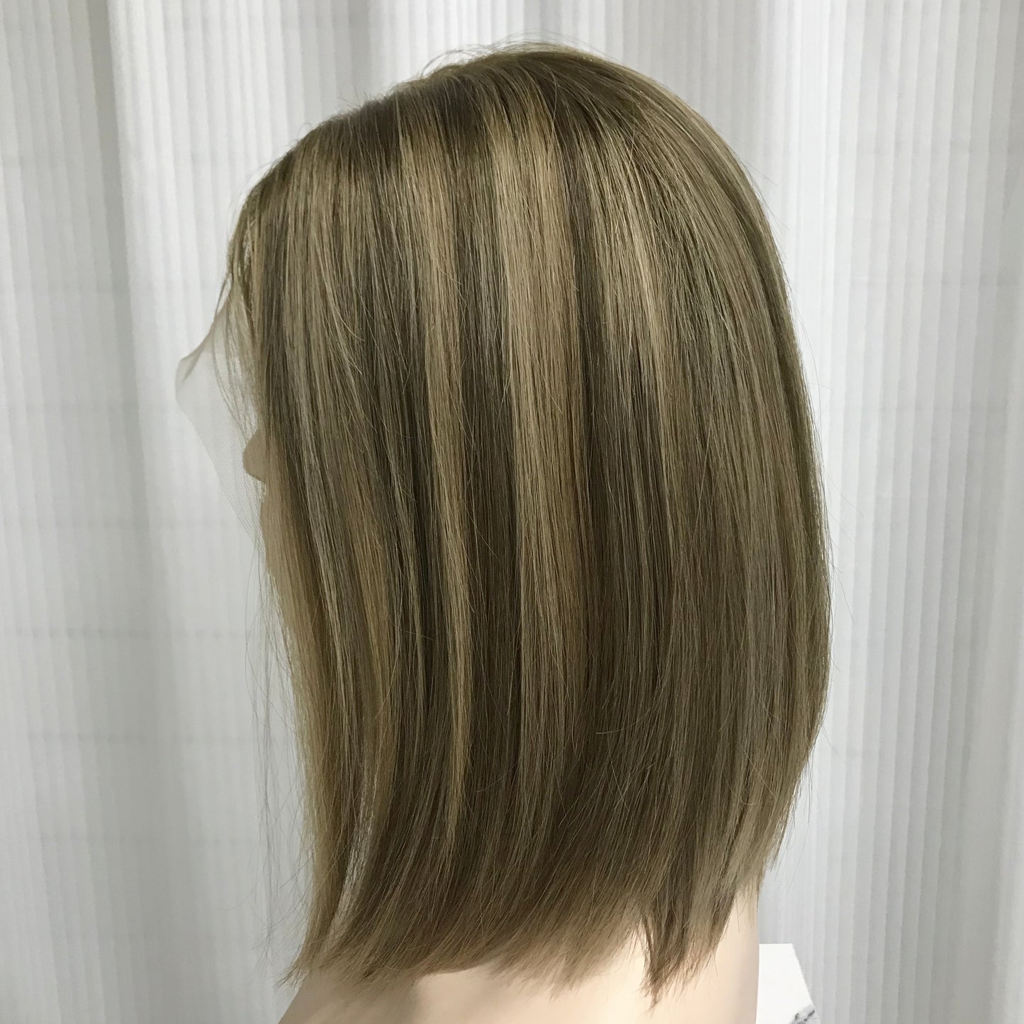 JEWISH WOMEN LACE TOP WITH INVISIBLE HD LACE FRONT 14” WIG