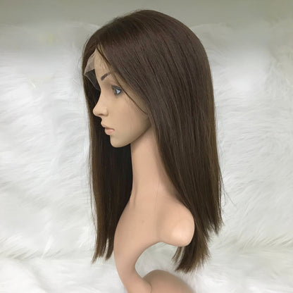 SINGLE COLOR NATURAL HAIRLINE LACE WIG