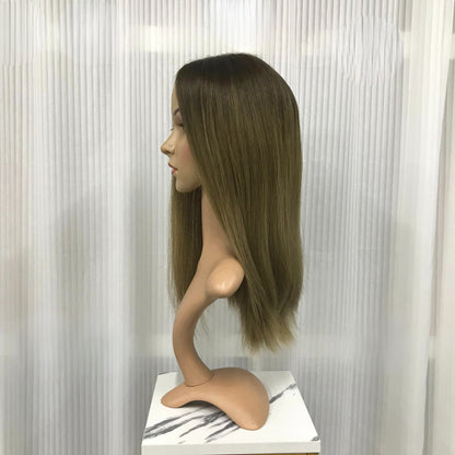 TRANSPARENT LACE 18'' WAVE NATURAL LOOKING JEWISH WIG