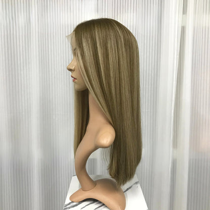 DOUBLE LACE TOP WITH LACE FRONT 20" JEWISH'S WOMEN WIG