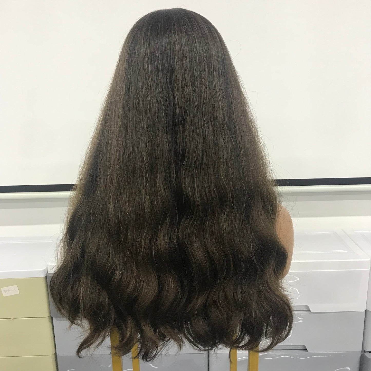 RAW HAIR TOP GRADE WOMEN KOSHER MACHINE MADE BAND FALL 24'' WIG