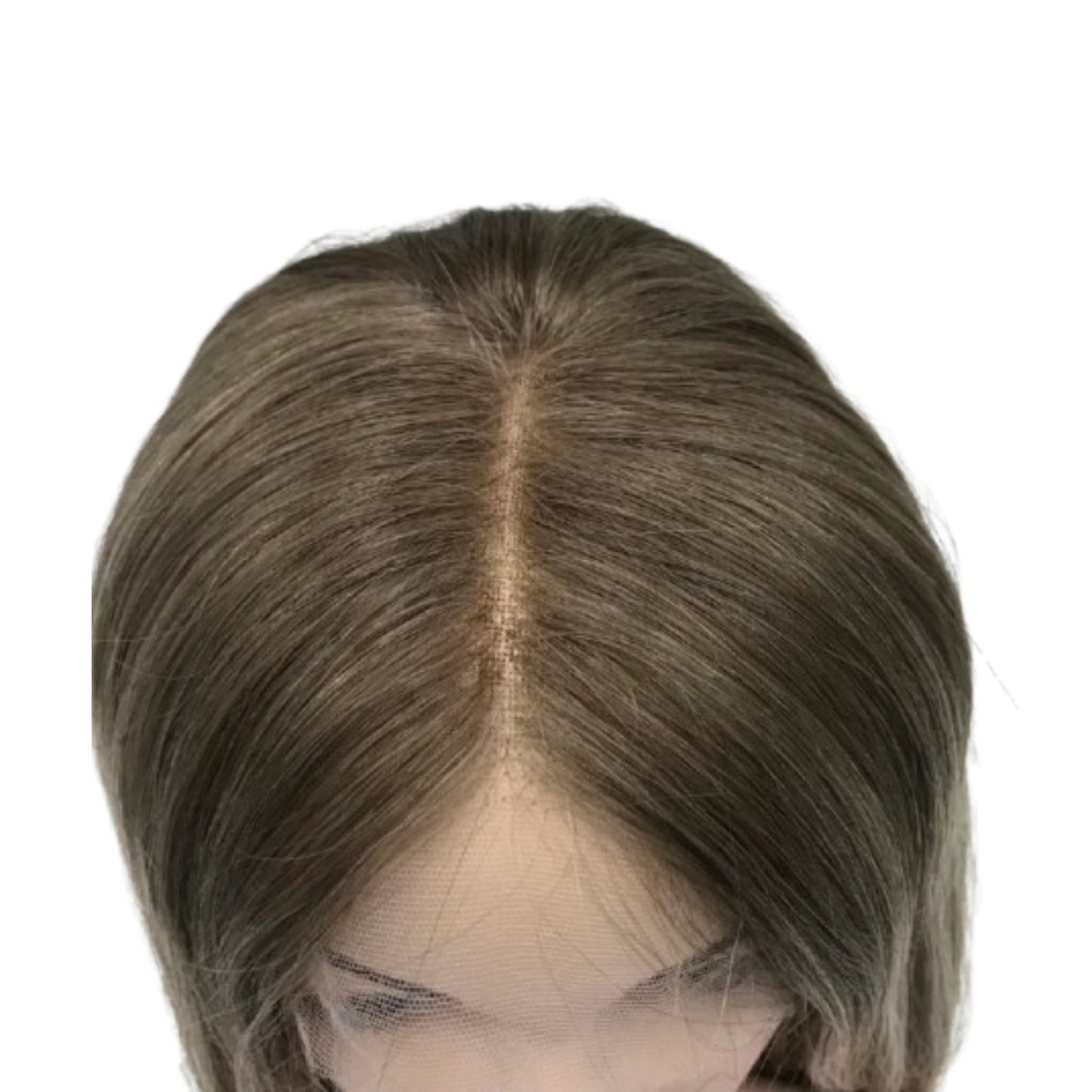 3“*5”HD LACE TOP WITH LACE FRONT 100% NATURAL HAIR KOSHER WOMEN'S WIG