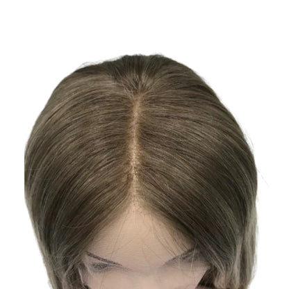 3“*5”HD LACE TOP WITH LACE FRONT 100% NATURAL HAIR KOSHER WOMEN'S WIG