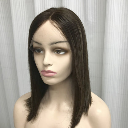 3“*4” LACE TOP BEST LOOKING RAW HUMAN HAIR KOSHER'S WIG