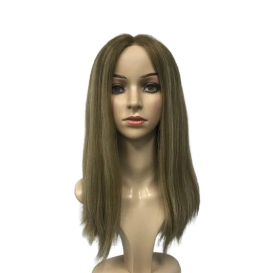 20'' REAL HAIR TRANSPARENT HD LACE TOP WITH LACE FRONT NATURAL LOOKING KOSHER WIG