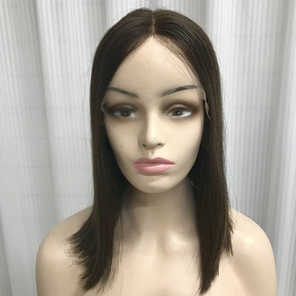 3“*4” LACE TOP BEST LOOKING RAW HUMAN HAIR KOSHER'S WIG